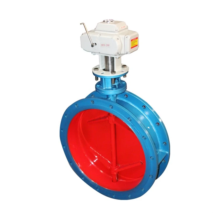 Motorized Air Damper Ventilated Butterfly Valve