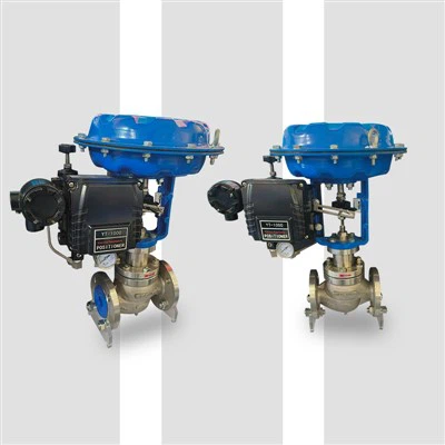 محرک دریچه کنترل پنوماتیک DN40 CF8 A351